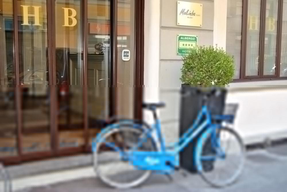 Mokinba Hotels Baviera Milan Exterior photo